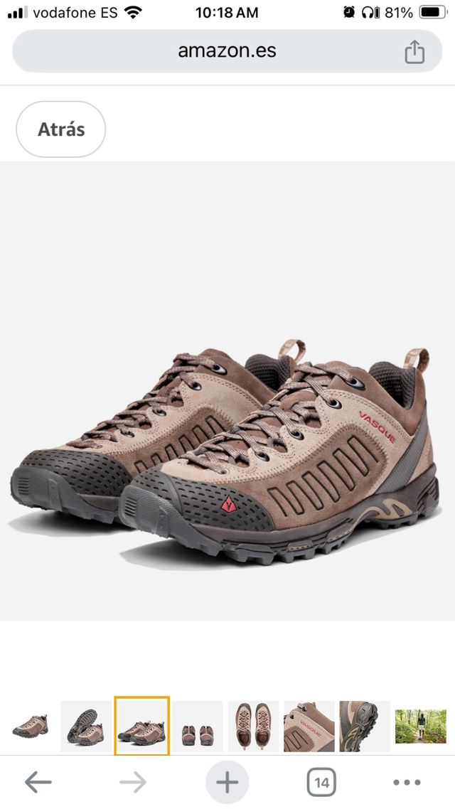 Zapatillas Senserismo y trail running Vasque Men's