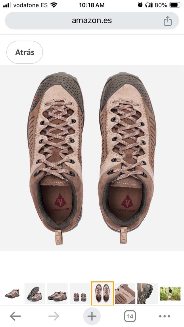 Zapatillas Senserismo y trail running Vasque Men's