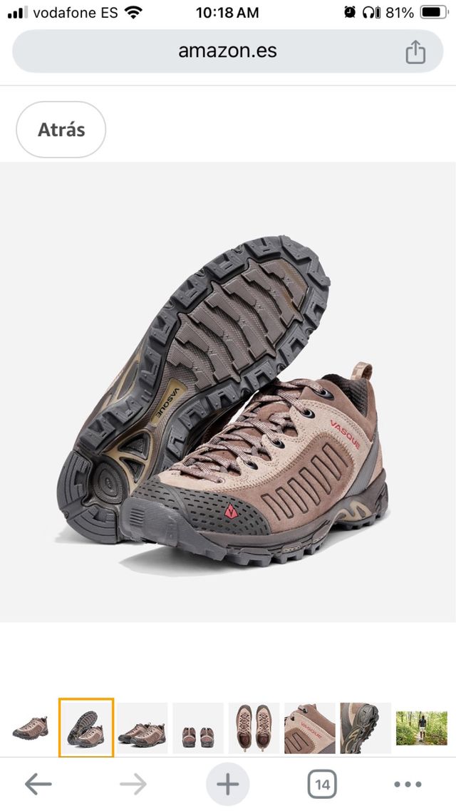 Zapatillas Senserismo y trail running Vasque Men's