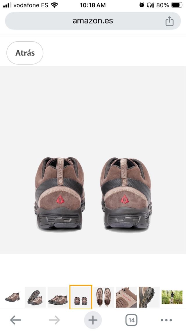 Zapatillas Senserismo y trail running Vasque Men's