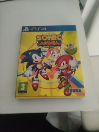 Sonic manía PS4 precintado 