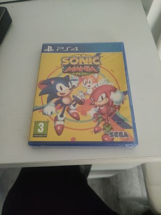 Sonic manía PS4 precintado 