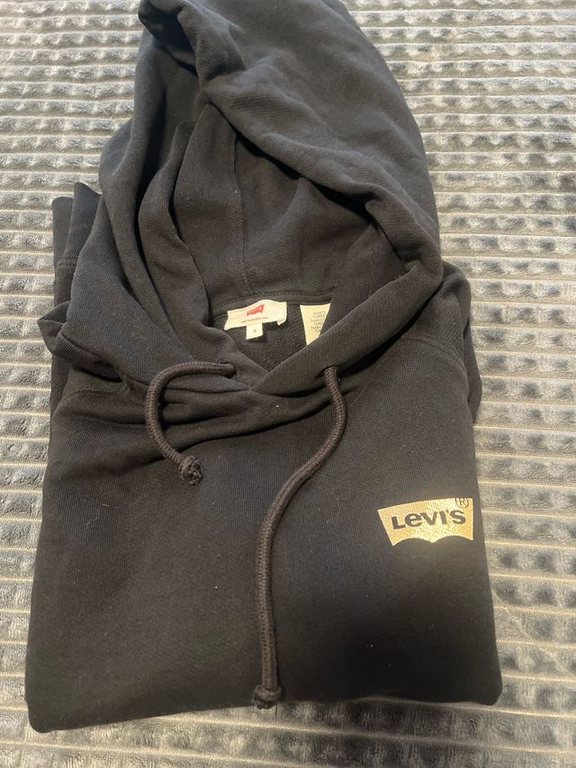 Sudadera Levis negra talla S