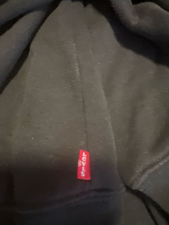 Sudadera Levis negra talla S