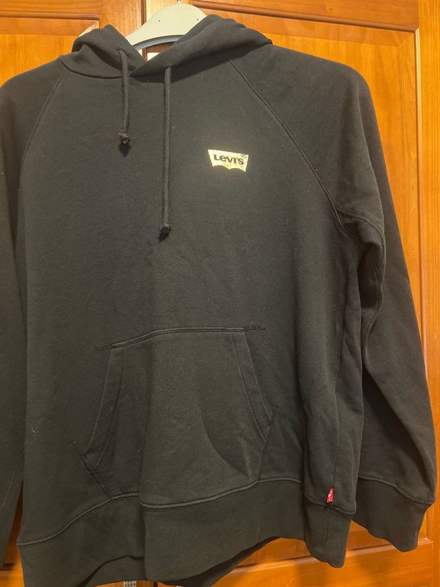 Sudadera Levis negra talla S