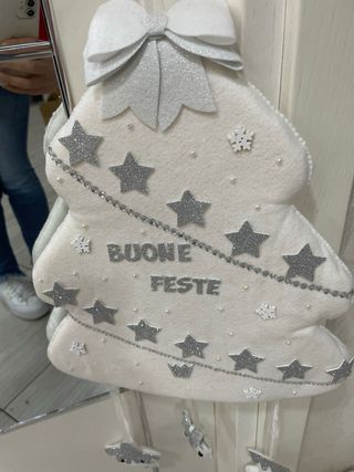 Decorazione per porte buone feste