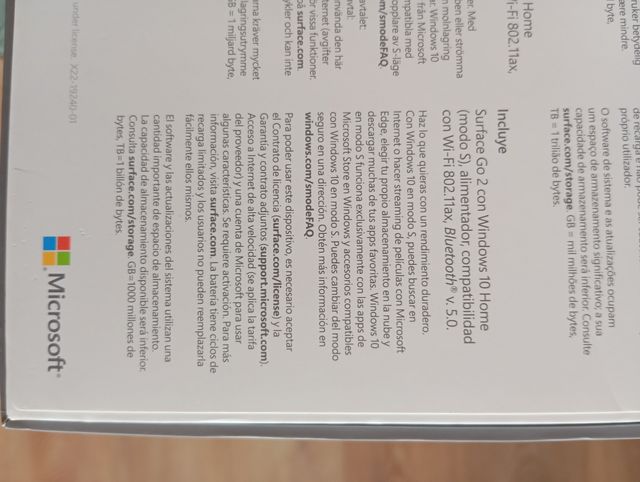 Microsoft surface Go 2