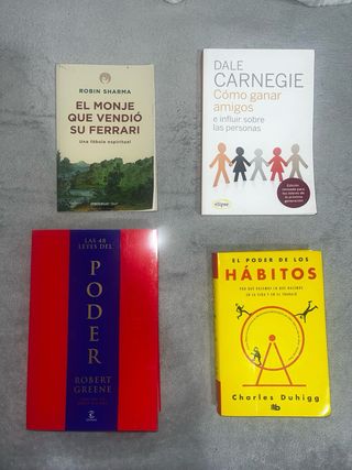 Lote libros autoayuda
