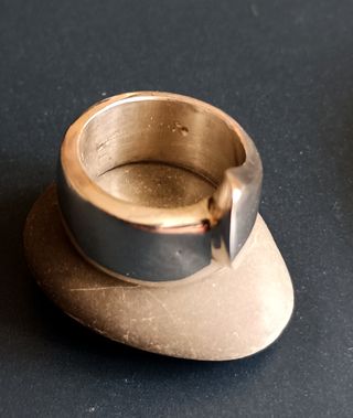 Bonito anillo de plata