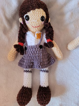 Niño escolares crochet