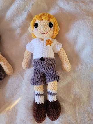 Niño escolares crochet