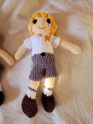 Niño escolares crochet