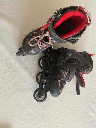 Patines en linea. Extensible de talla 32 a 35