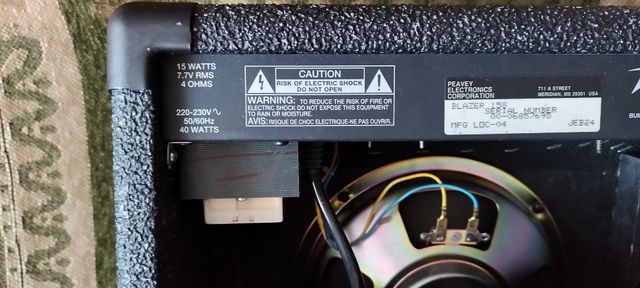 Amplificador Peavey Blazer 158