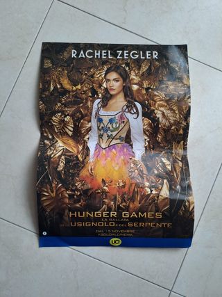 Set 3 poster locandine Hunger games 
