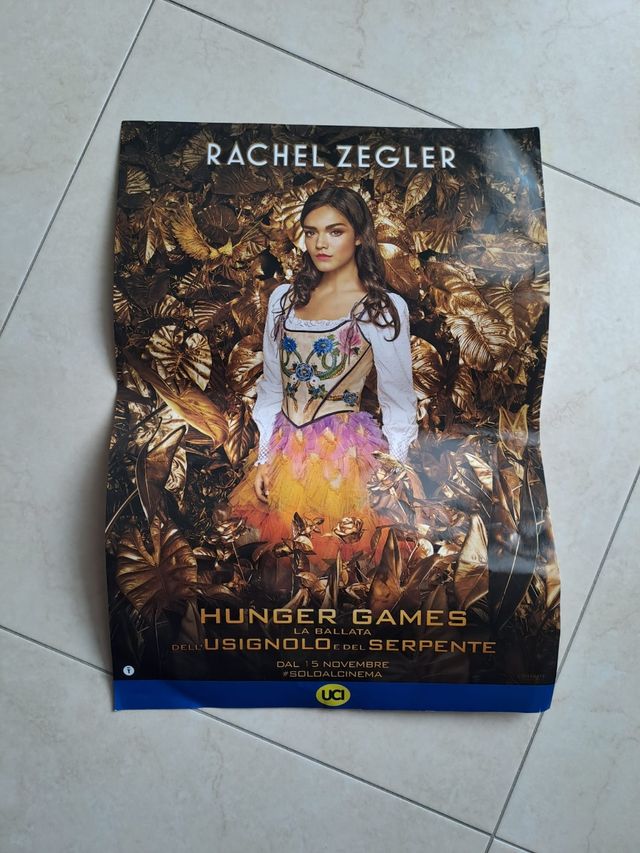 Set 3 poster locandine Hunger games