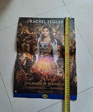 Set 3 poster locandine Hunger games 