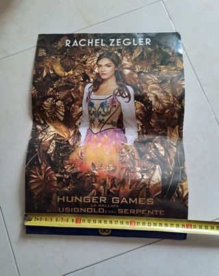 Set 3 poster locandine Hunger games 