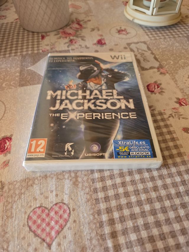 Juego wii michael jackson precintado