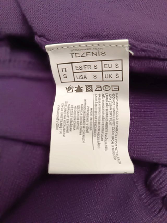 Vestaglia per donna Tezenis viola taglia S - nuova