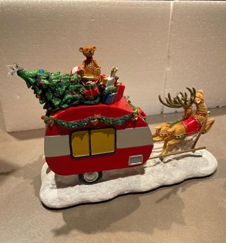 Carovana di Babbo Natale con led e musiche