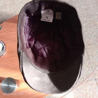 Gorra de piel 