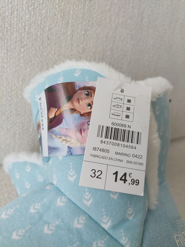 Zapatillas de casa Frozen 32 nuevo