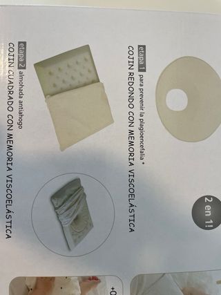 Cojin ergonomico plagio bebe