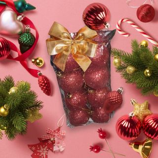 Palline rosse di Natale🔴