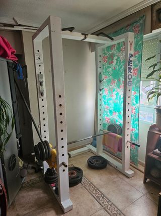 Mauina de gimnasio (Jaula de sentadillas)