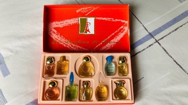 Miniaturas perfumes de Francia