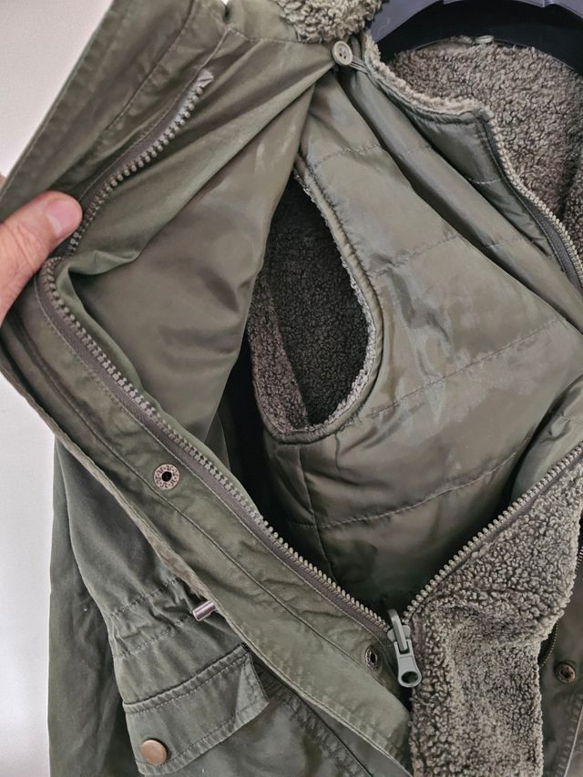 Chaquetón desmontable