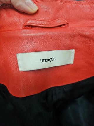 Cazadora Uterque piel