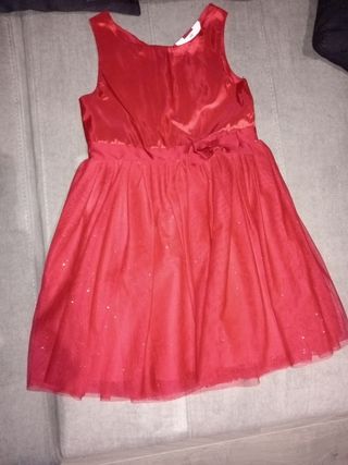 Vestido fiesta niña talla 7-8