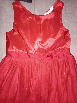 Vestido fiesta niña talla 7-8