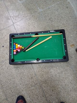 Billar de mesa para niños