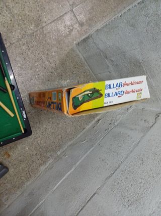 Billar de mesa para niños