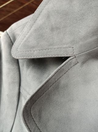 Abrigo ante tipo gabardina