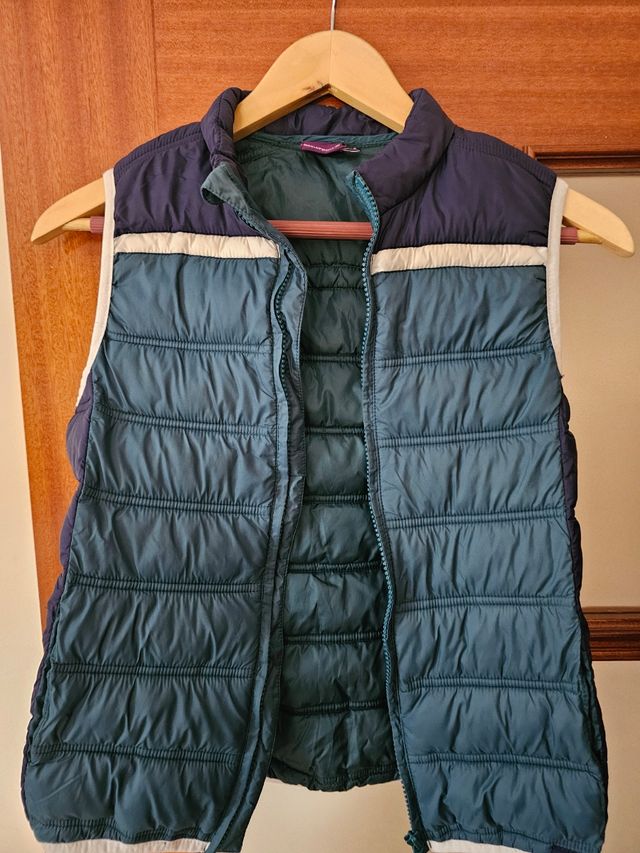 Cazadora reversible sin mangas niño