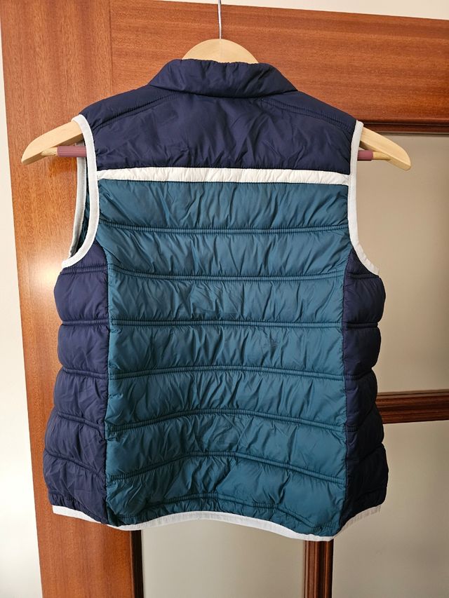 Cazadora reversible sin mangas niño