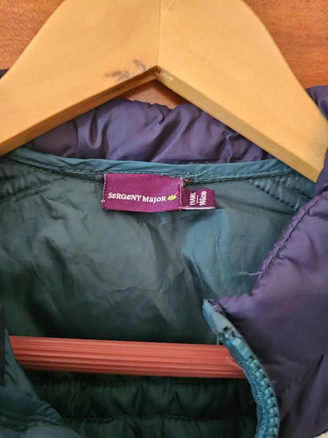 Cazadora reversible sin mangas niño