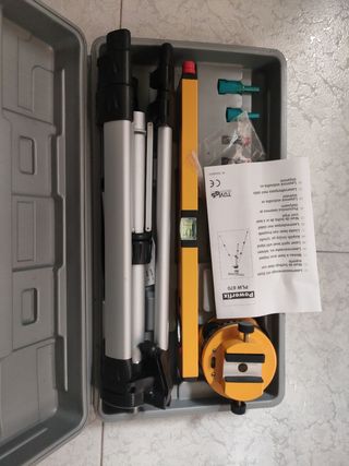 Laser maquina nivel obra niveladora