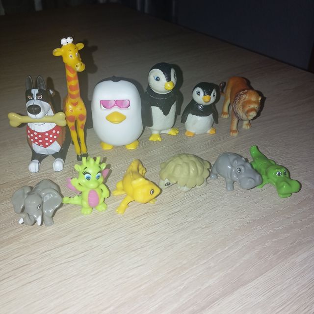 Muñecos animales varios