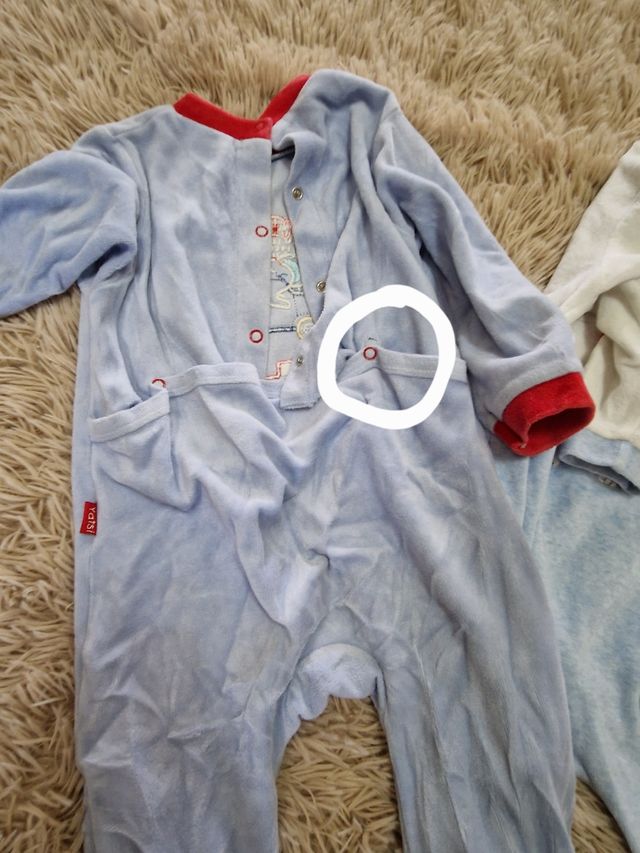 Pijamas tundosados 12 m