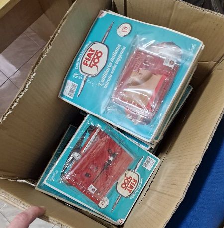 Uscite Hachette Costruisci lamitica Fiat 500 F 1/7