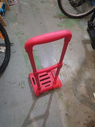 Carrito Mochila rojo