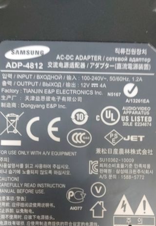 CARGADOR - CABLE - SAMSUNG ADP - 4812