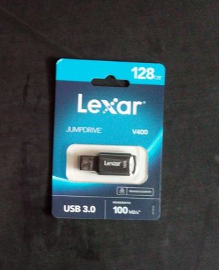 Pendrive 128 gb + adapt.