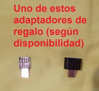 Pendrive 128 gb + adapt.