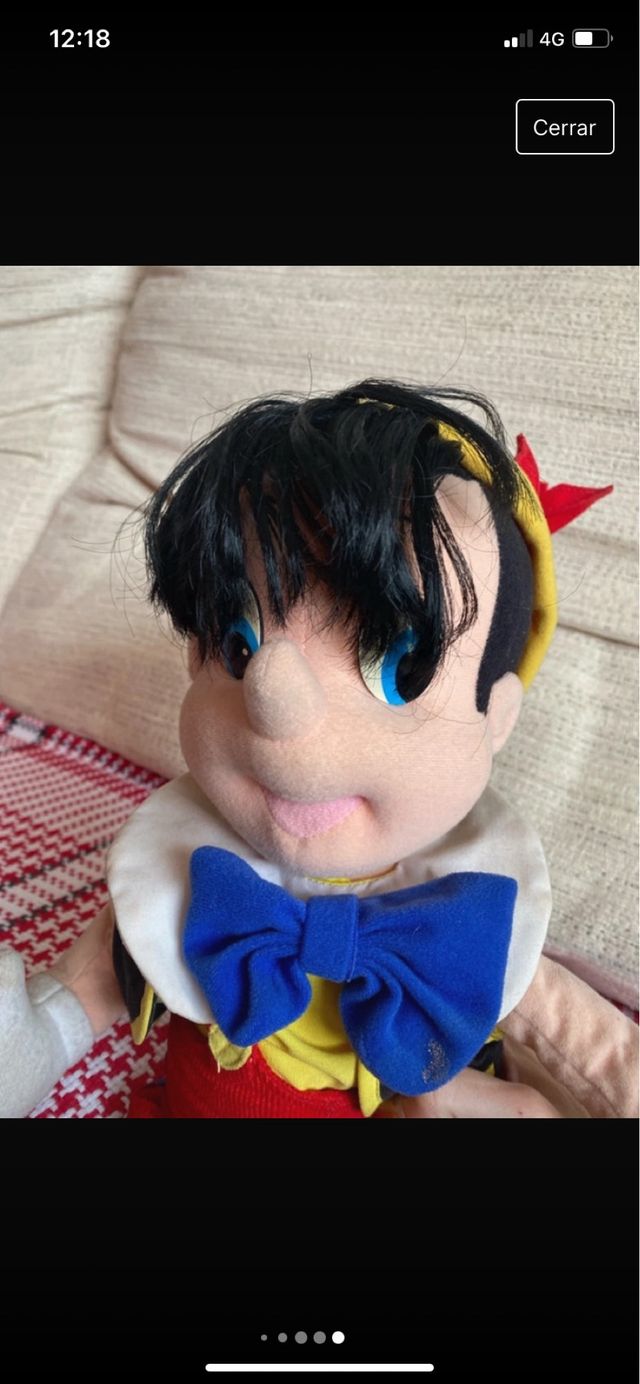 Peluche Pinocho